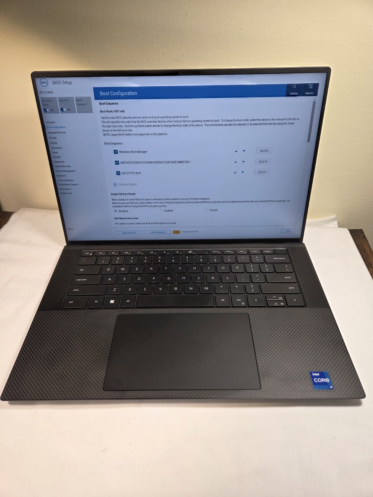 Gaming Laptop Dell XPS 15 9520 15.6″ i7-12700H 24GB RAM 512G & 256GB RTX 3050Ti