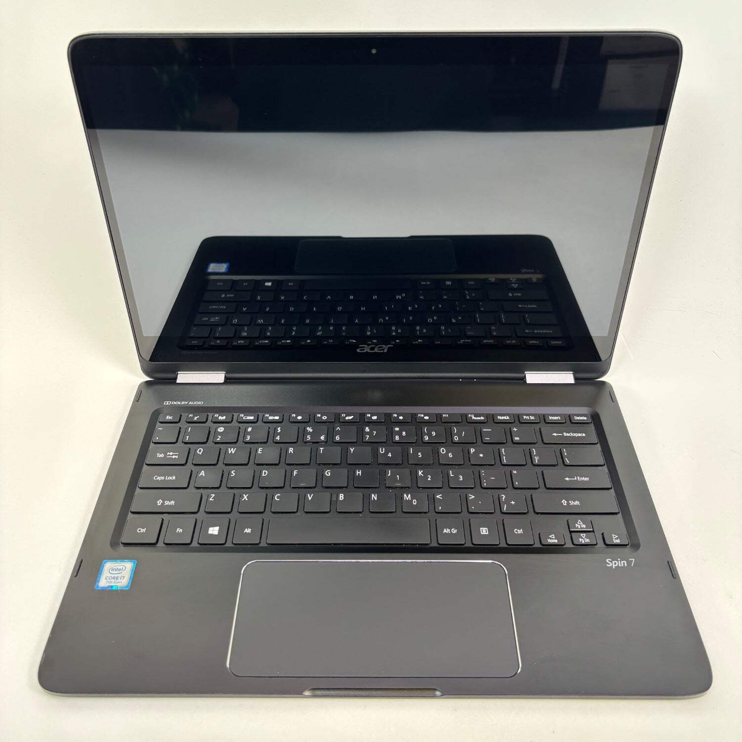Broken Acer Spin 7 SP714-51 14″ i7-7Y75 1.3GHz 8GB RAM 256GB SSD – Read