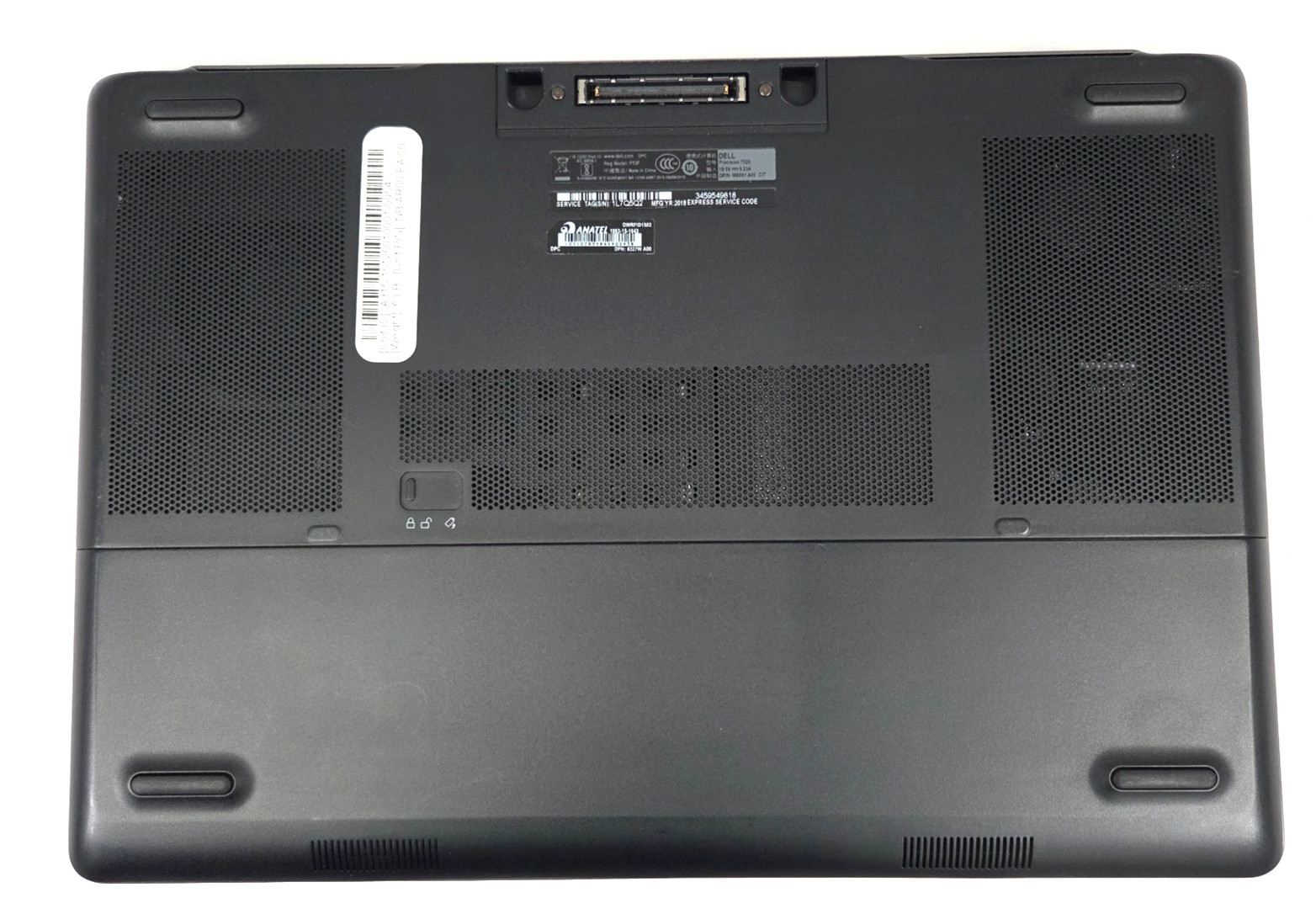 Dell Precision 7520 Workstation Laptop i7‑7820HQ 16GB 256GB SSD 4‑Core Win11