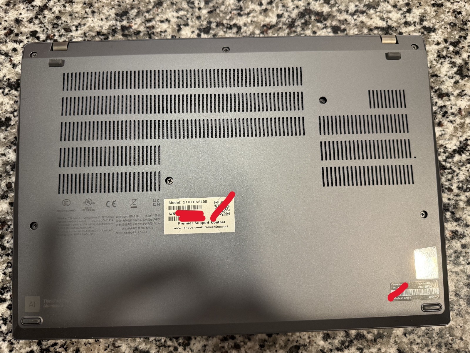 Lenovo ThinkPad T14 Gen 4 14″ Laptop i5-1345U 32GB RAM 512GB NVMe