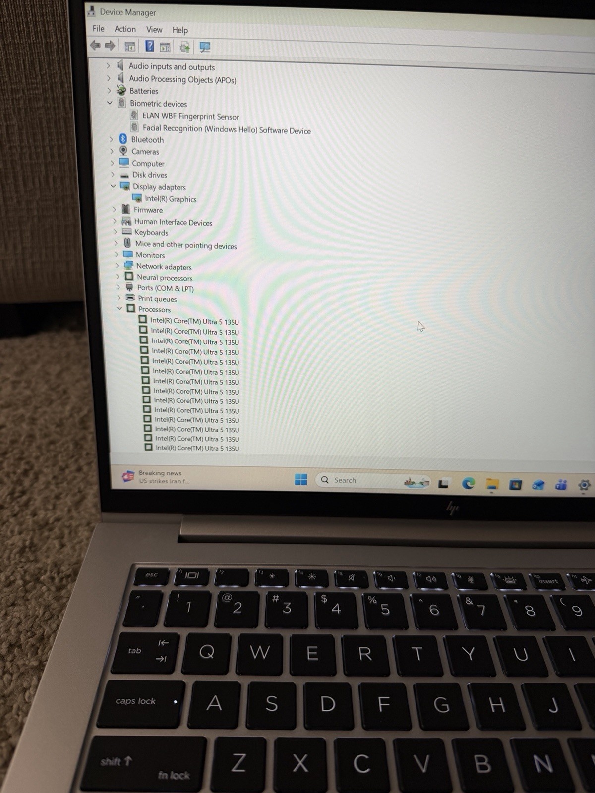 HP ELITEBOOK 840 G11 ULTRA 5 16GB RAM 512GB SSD