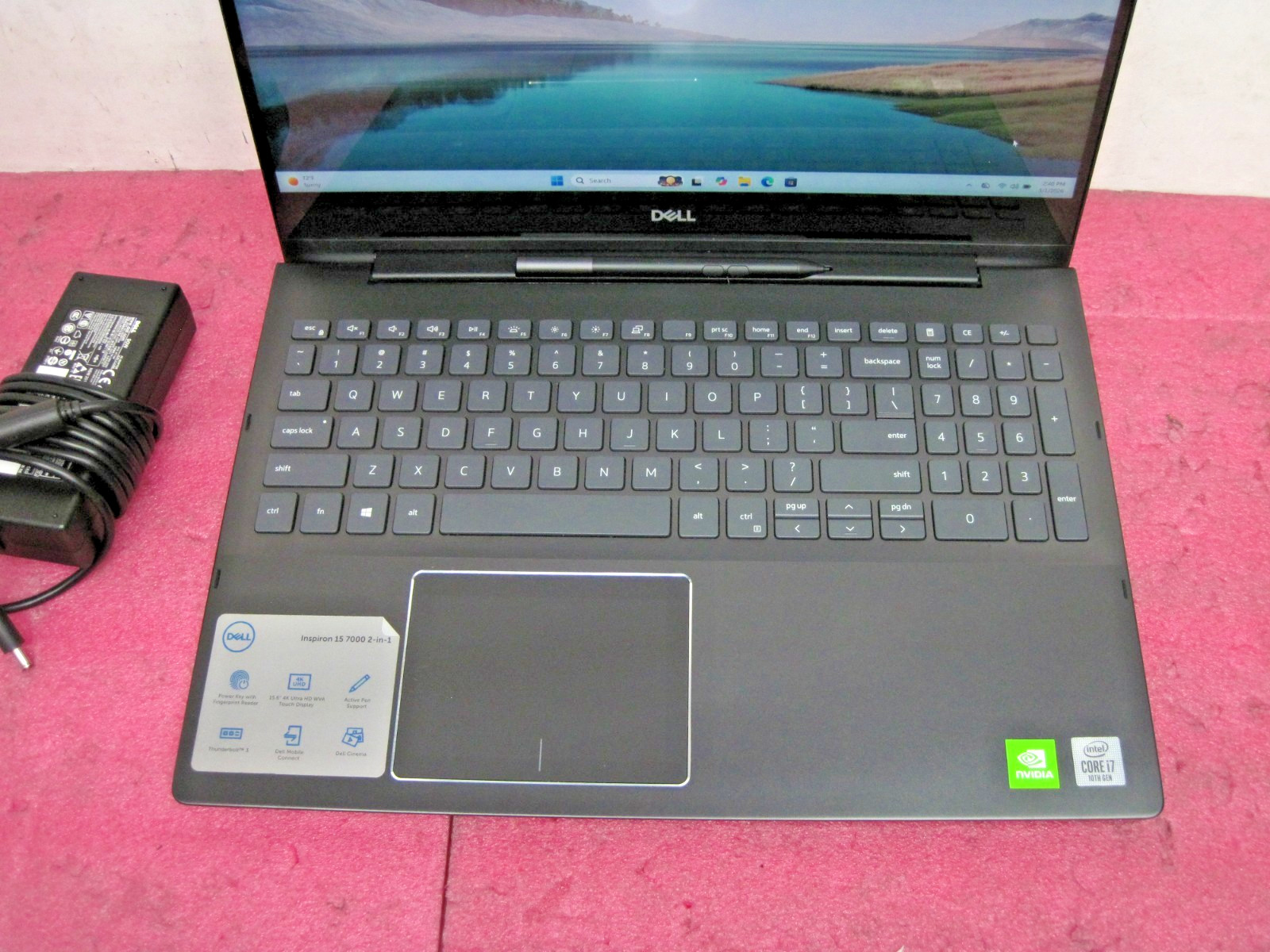 Dell Inspiron 7591 2-in-1 15″ 4K UHD i7-10510U 16GB 1TB M.2 SSD MX250 W11P T9A12