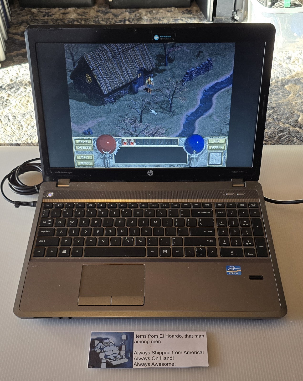 HP Probook 4540s Laptop i5-3210M 2.50Ghz 16GB RAM 500GB HDD WIN 10 PRO