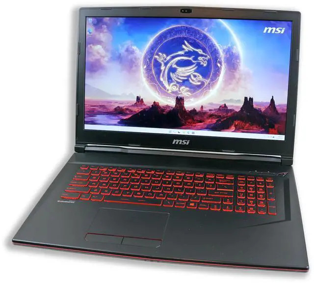 MSI GL73 8RC 17.3 in i7-8750H NVIDIA GeForce GTX 1050 Memory 16GB RAM 256GB SSD
