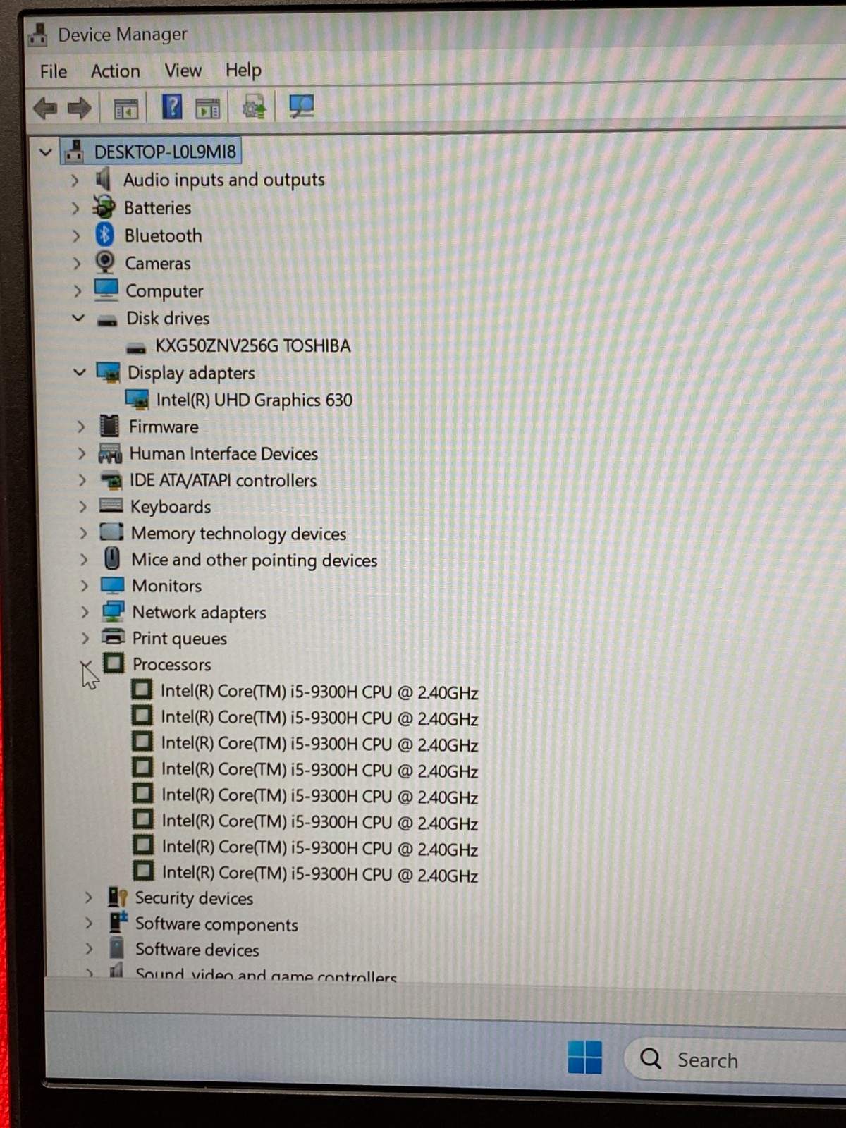 DELL LATITUDE 5401 14″ FULL HD i5-9300H 8GB RAM 256GB SSD WINDOWS 11 PRO GRADE B