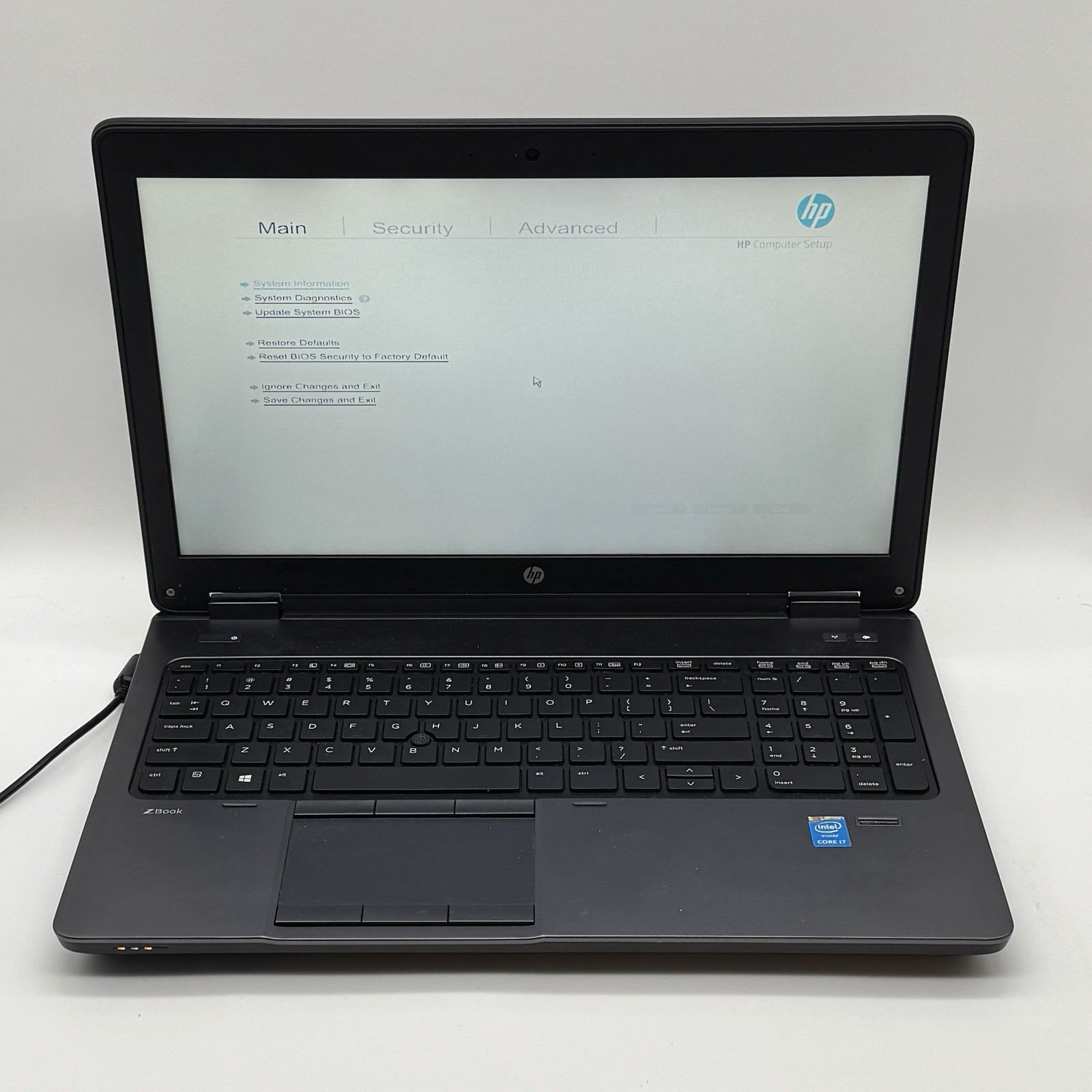 HP ZBook 15 G2 Mobile Workstation | Core i7-4710M 2.50GHz | 16GB RAM | No SSD