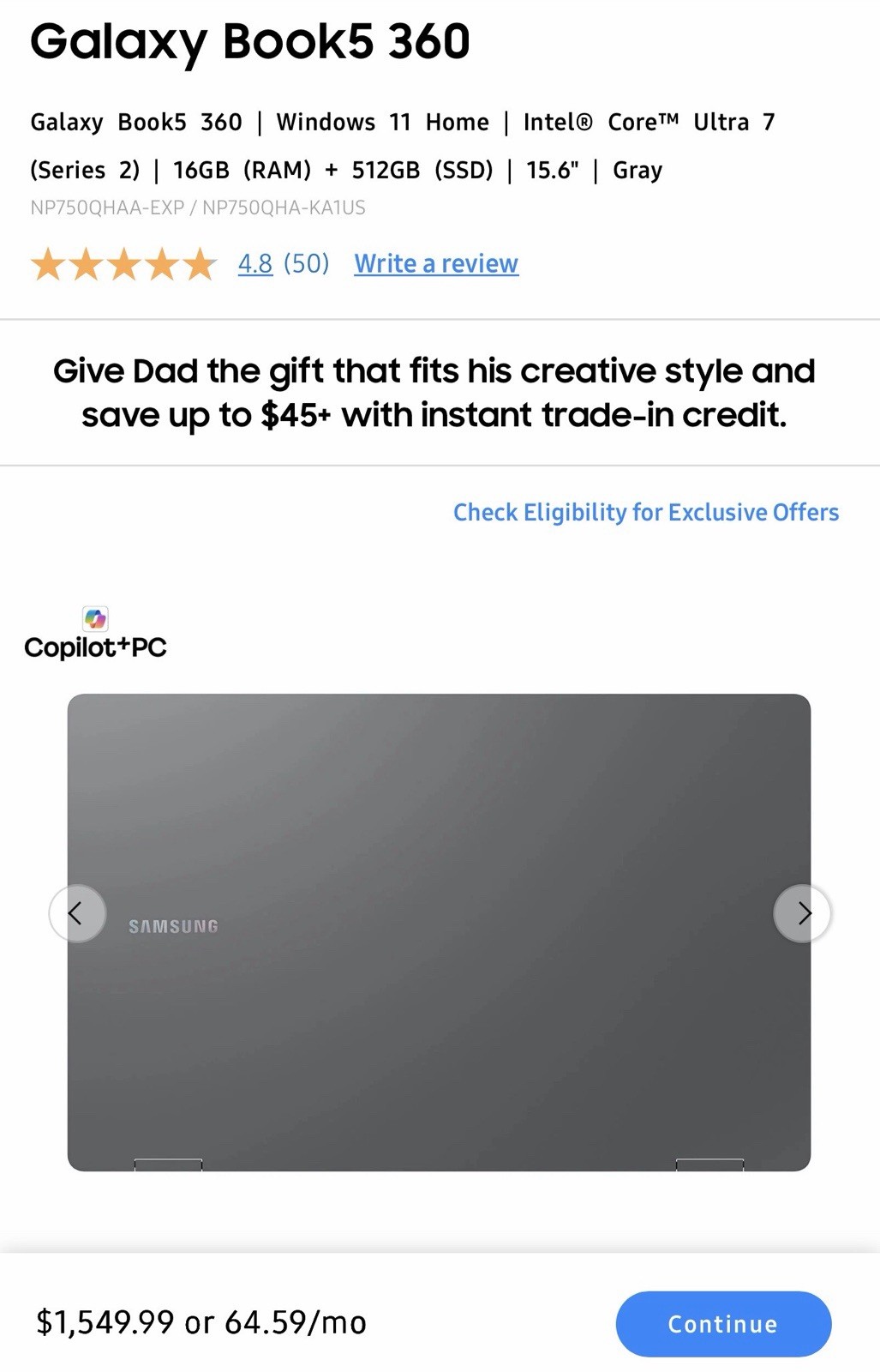 Samsung Galaxy Book5 360