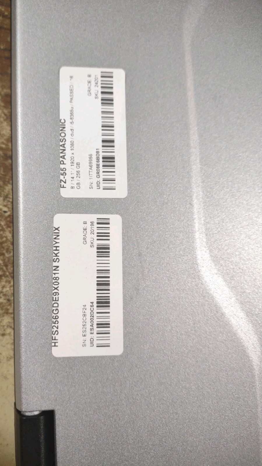 Panasonic Toughbook FZ-55 14″ W/ i5-8365U 16GB, 256GB. NON Touch!