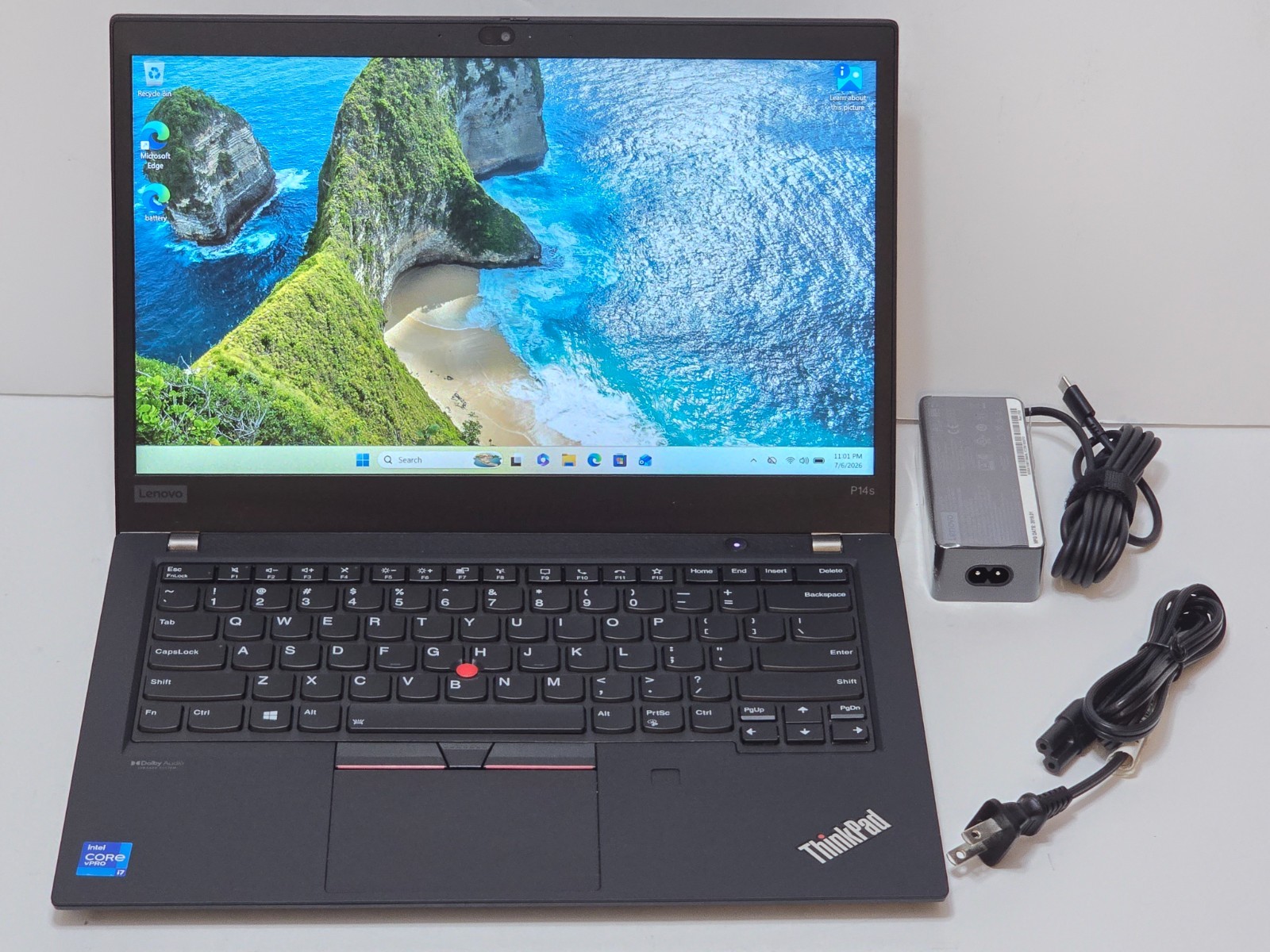 Lenovo ThinkPad P14S Gen 2 Intel i7-1185G7, 48GB RAM, 1TB SSD NVIDIA T500 Touch