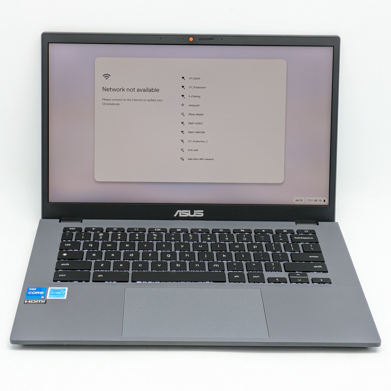 ASUS Chromebook Plus CX34 14″ i5-1235U 16GB DDR5 256GB UFS ChromeOS