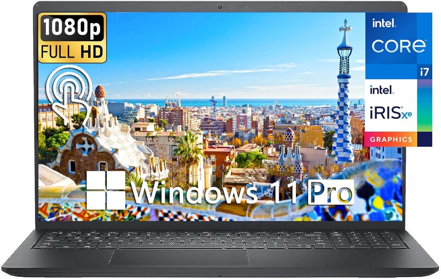 Dell Inspiron 15.6″ Touchscreen Business Laptop, Intel Gen i7-1355U, 16GB, 1TB