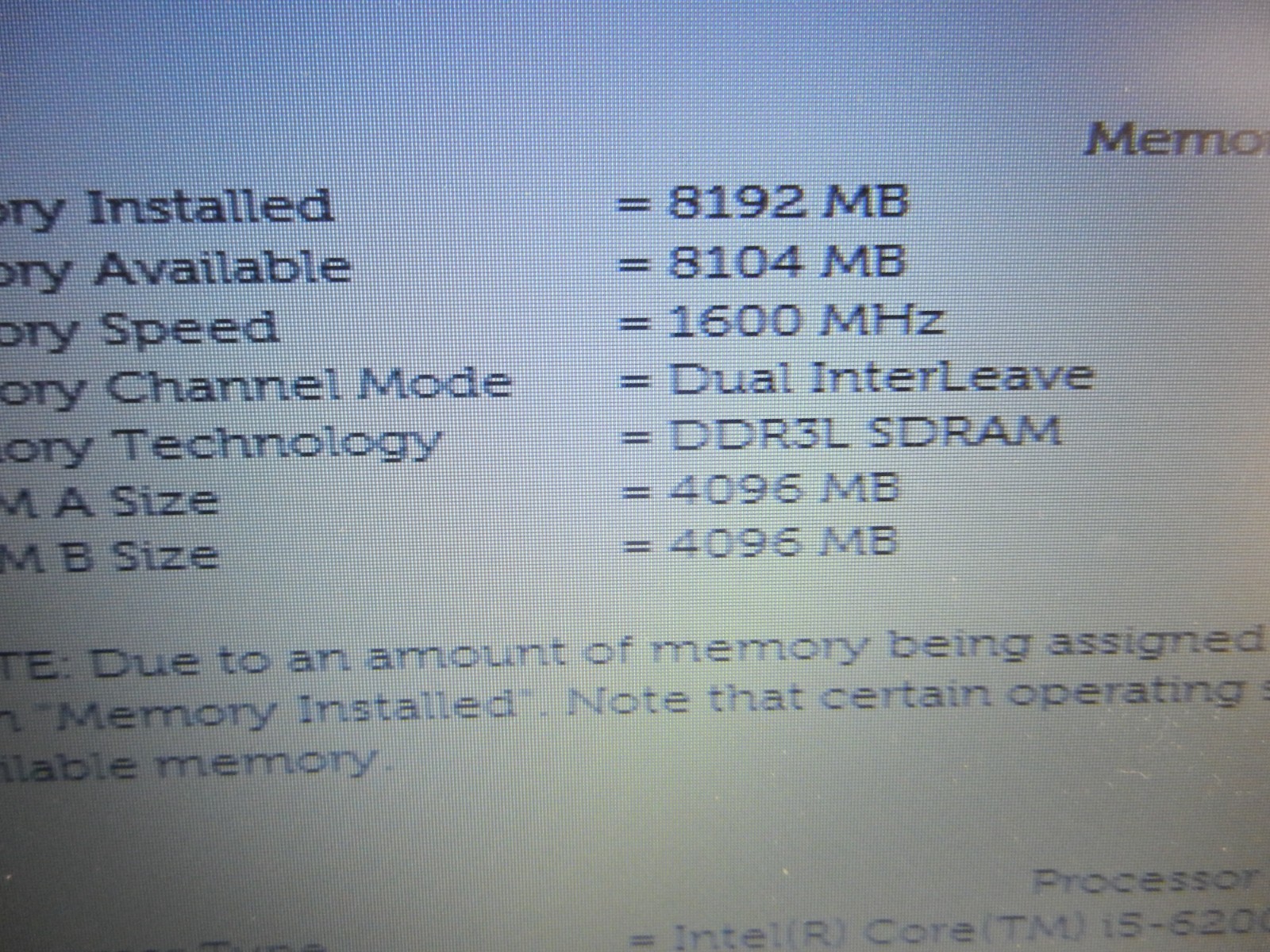 Dell Latitude 3570 Laptop Core i5-6200U @ 2.30GHZ / 8GB / NO HDD – BOOTS TO BIOS