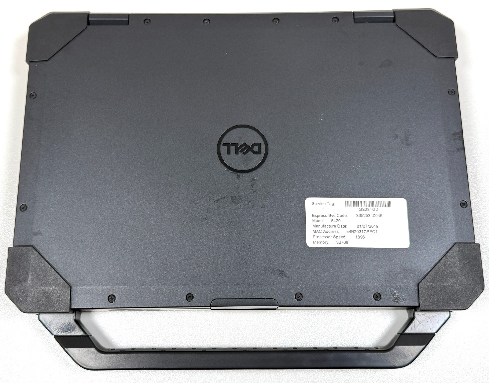 Dell Latitude 5420 Rugged 14″ Touch 1.7GHz Core i5-8350U 32GB RAM NO SSD or OS