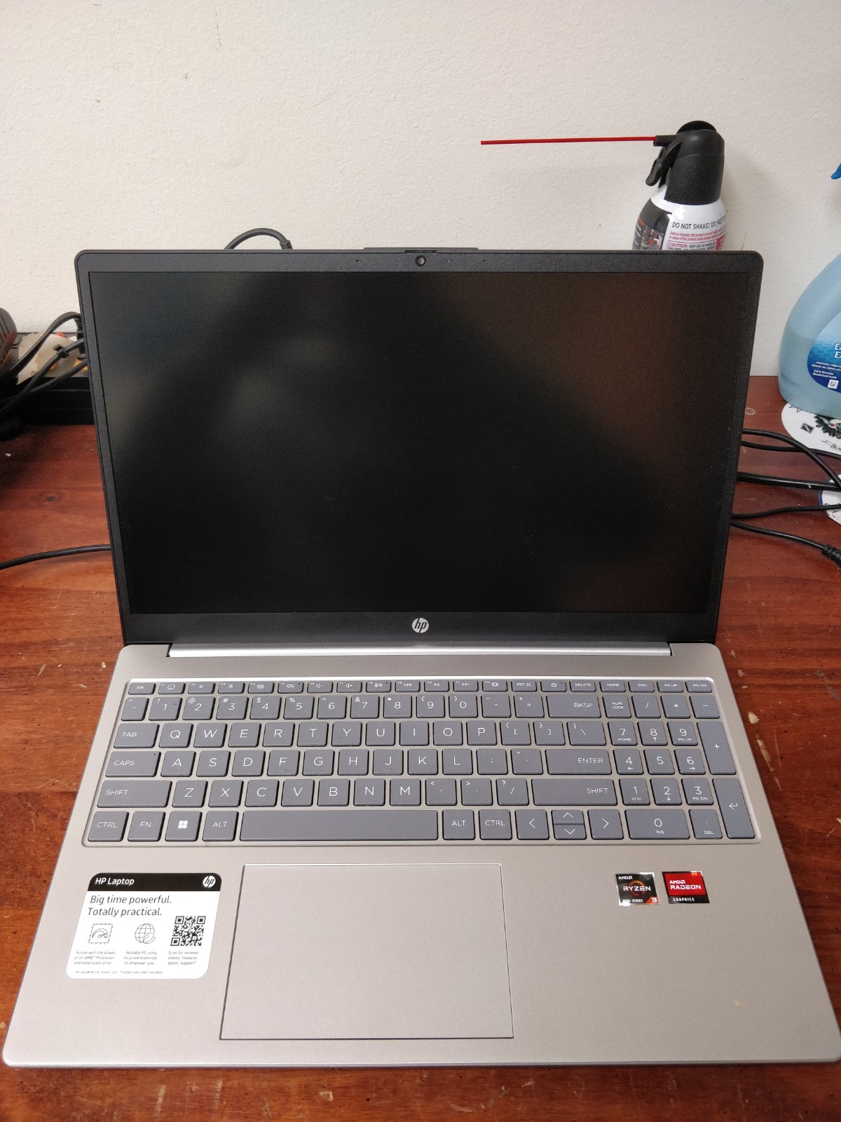 HP 15-FC0081NR AMD RYZEN 3 7320U@2.40GHz 8GB RAM NO DRIVES PARTS 8947