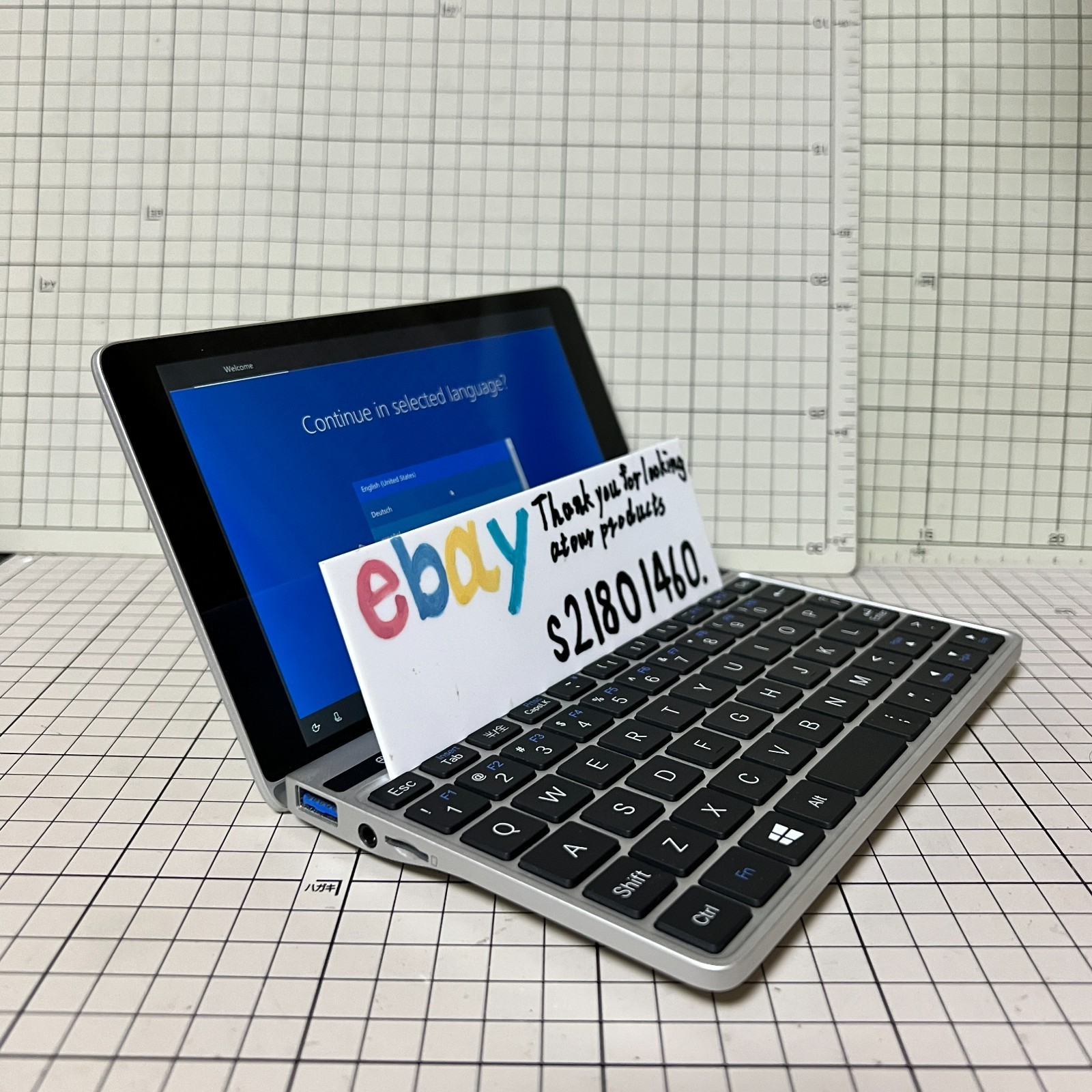 GPD Pocket 2 Intel Core m3-8100Y 7″ Touch Screen 8GB RAM/128GB ROM Near Mint BOX