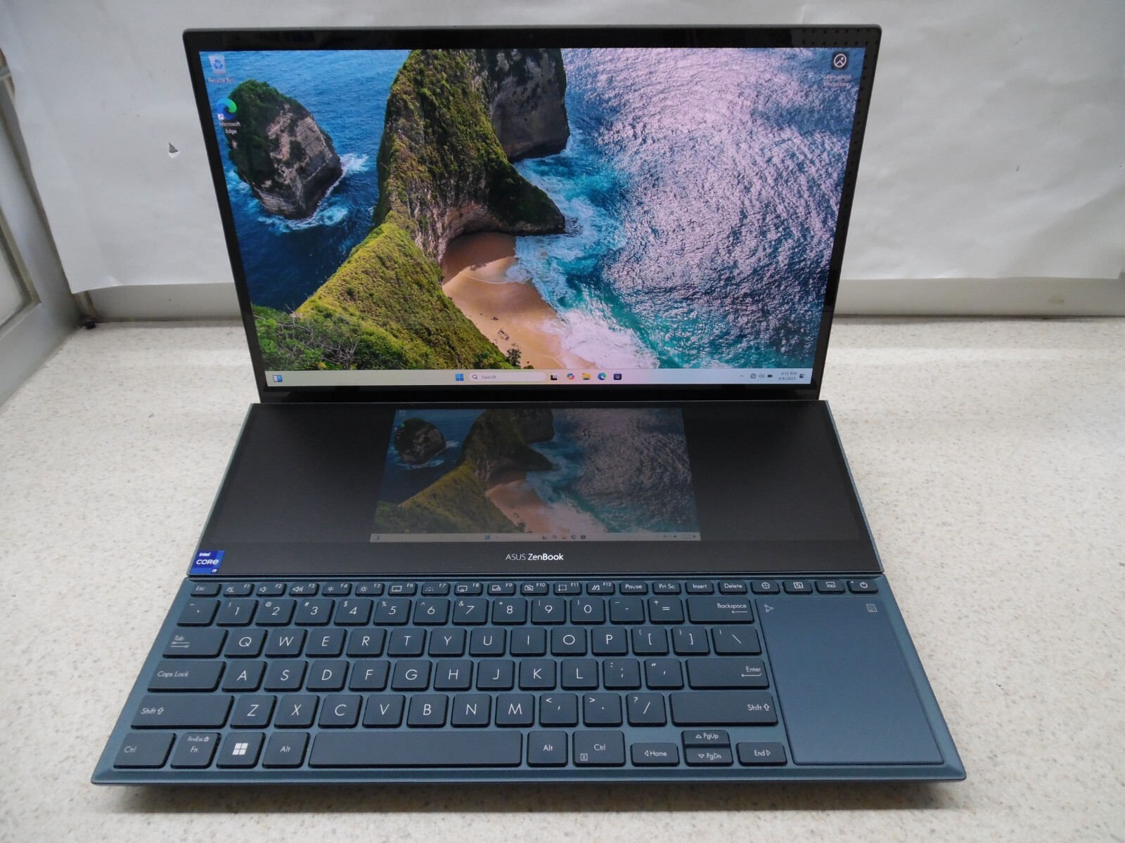ASUS ZenBook Pro Duo 15 OLED 4K, GeForce RTX 3060, i9-12900H, 32GB, 4TB