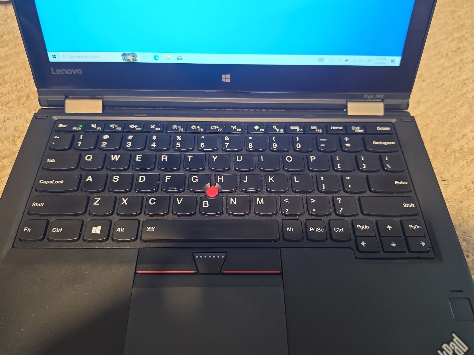 ThinkPad Yoga 260 12.5″ i5-6300u 8GB RAM 256GB SSD 2-in-1 Tablet Crossover