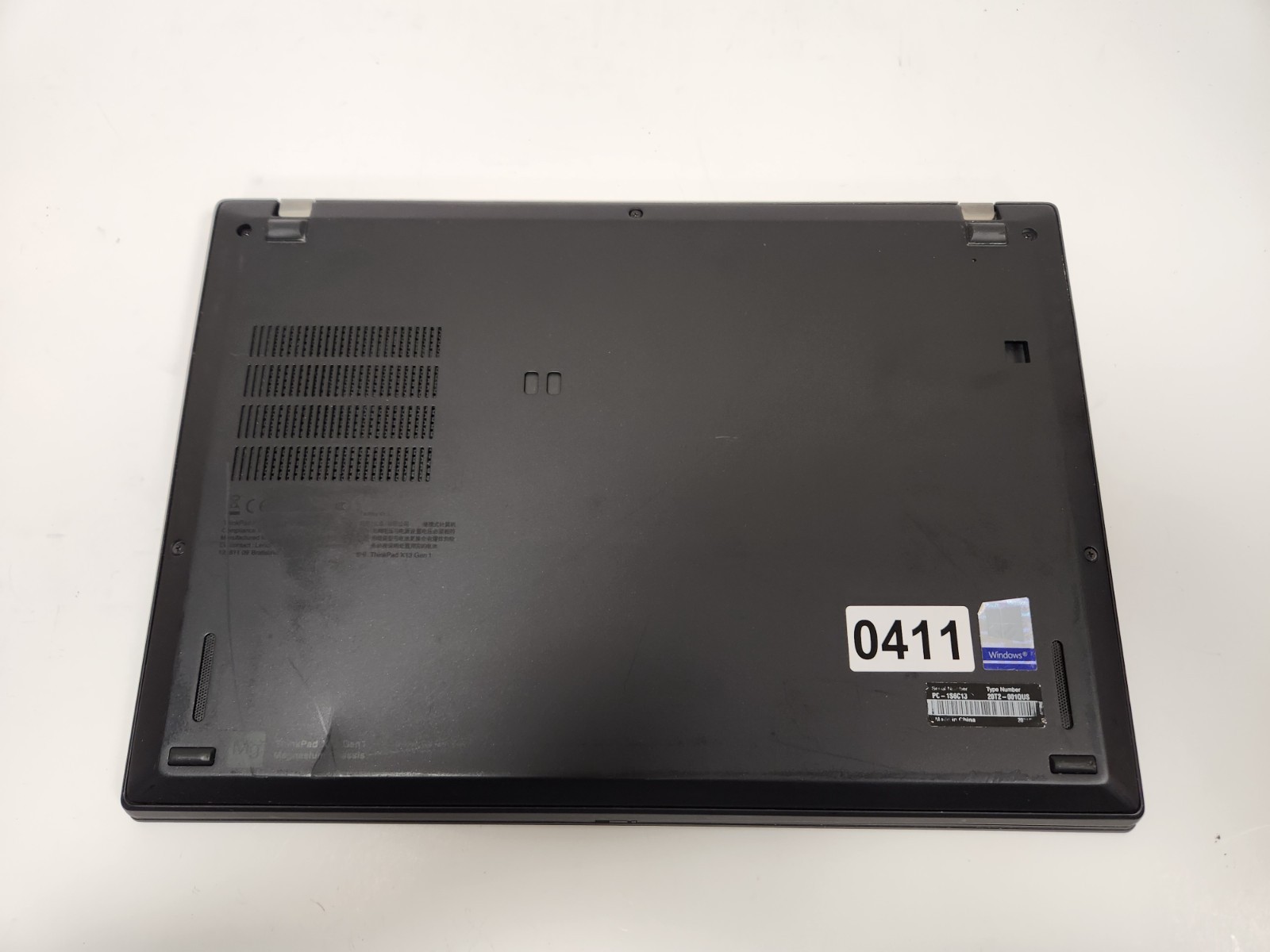 Lenovo ThinkPad X13 Gen 1 Core i7-10610U 16GB RAM 256GB NVME TCH SCRN READ #0411