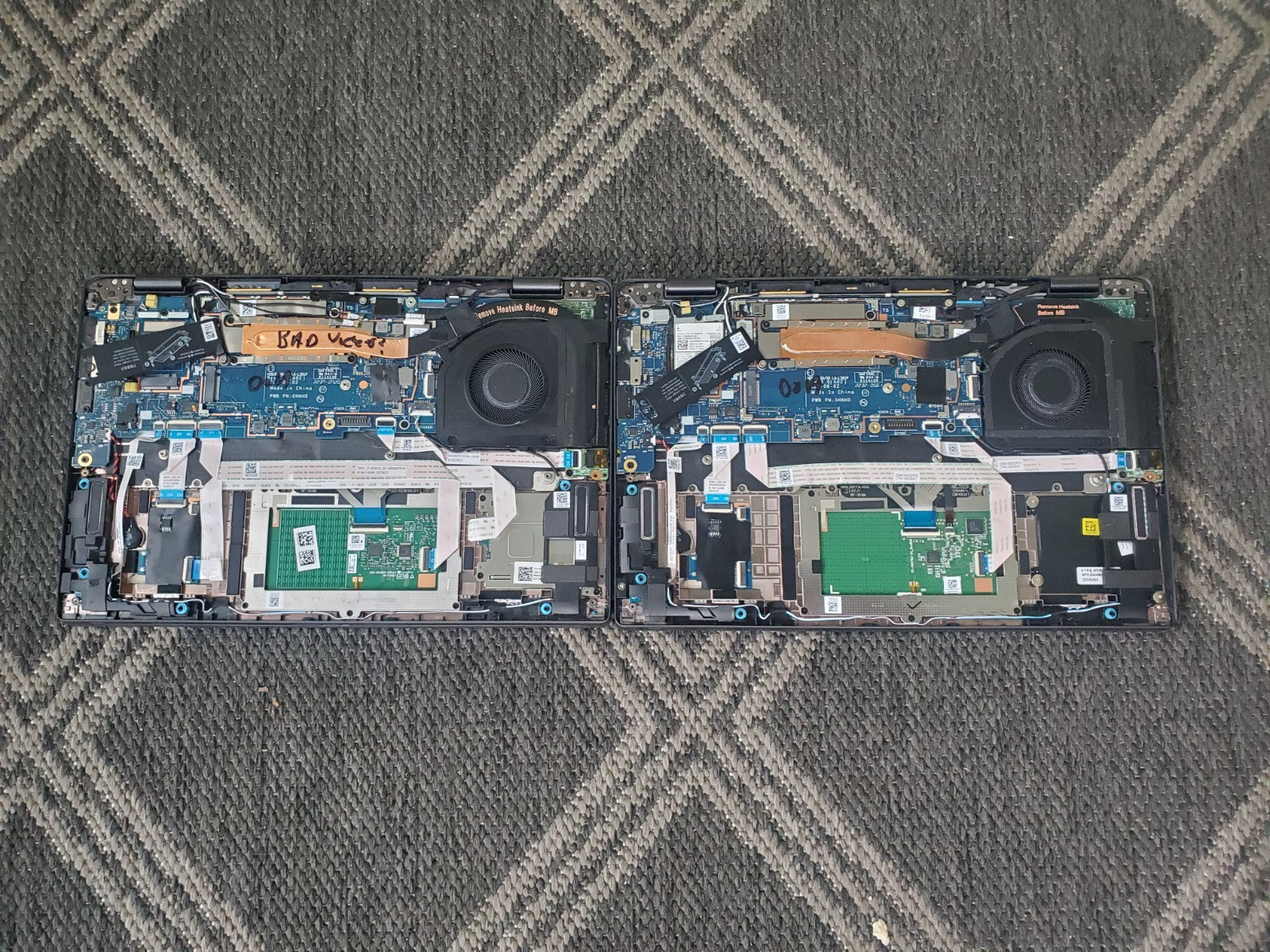 LOT OF 2 Dell Latitude 5430 14″ Intel I7 NO RAMHD POWERS NO DISPLAY PARTS/REPAIR