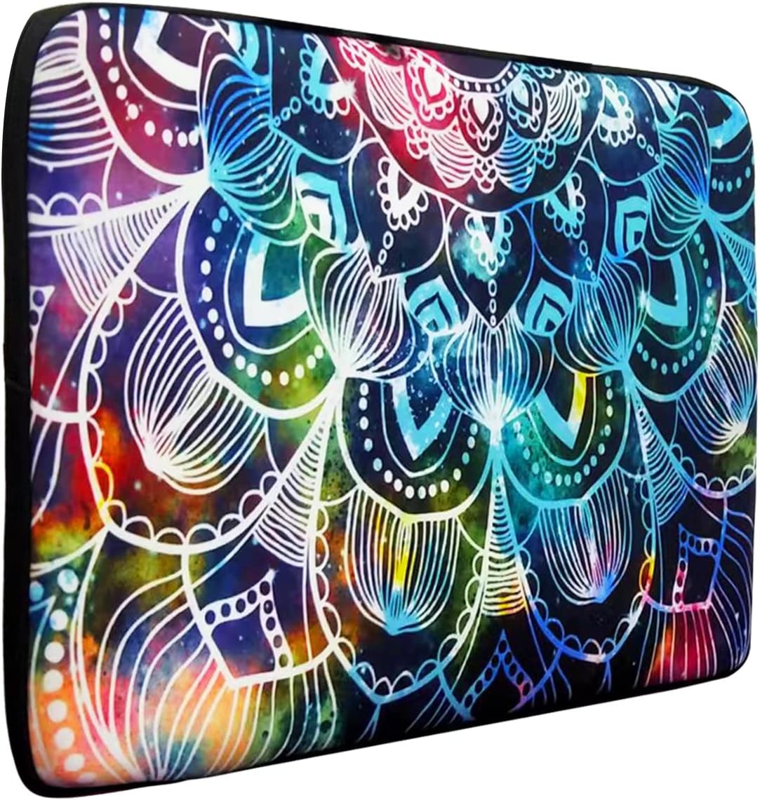 Mandala Neoprene Sleeve for 11″ 11.6″ 12″ 12.1″ 12.5″ Laptops and Chromebooks