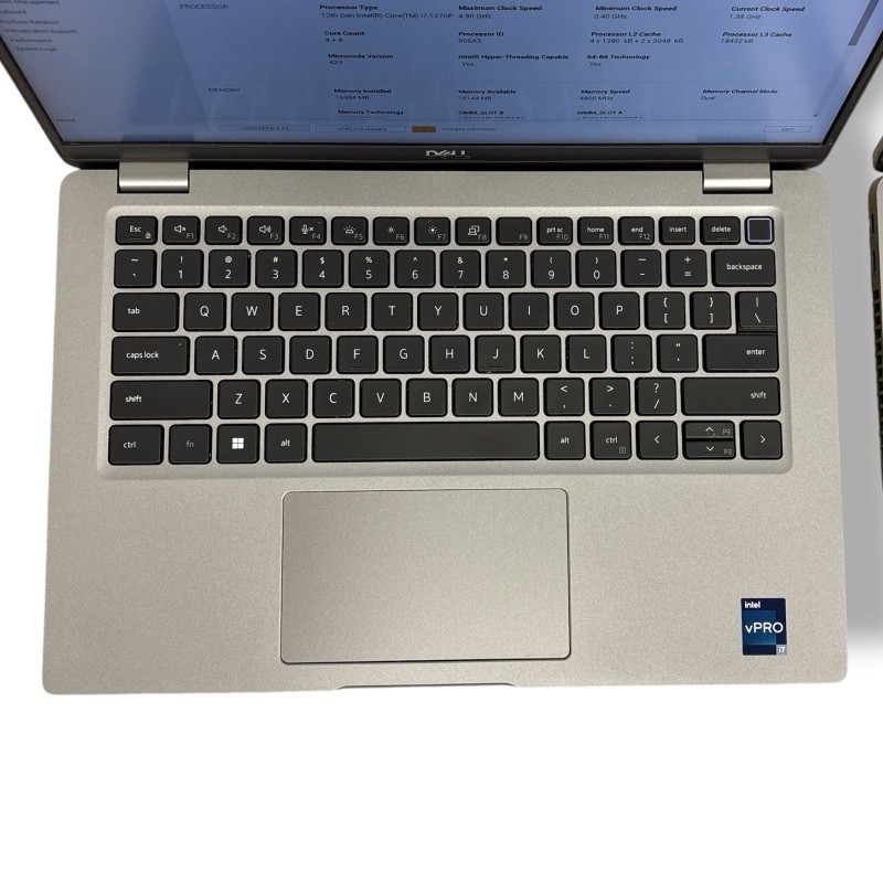 2x Dell Latitude 5431 i7-1270P 2.2 GHz 16GB No HDD/OS (Bios Password) Laptop