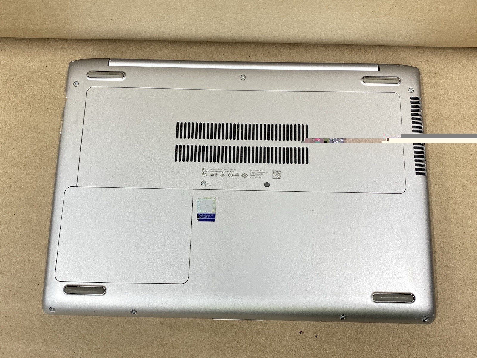 HP 440 G5 – 14″ 1366×768 – i5-8250U – 4GB – 128GB SSD – Win 11 Pro READ