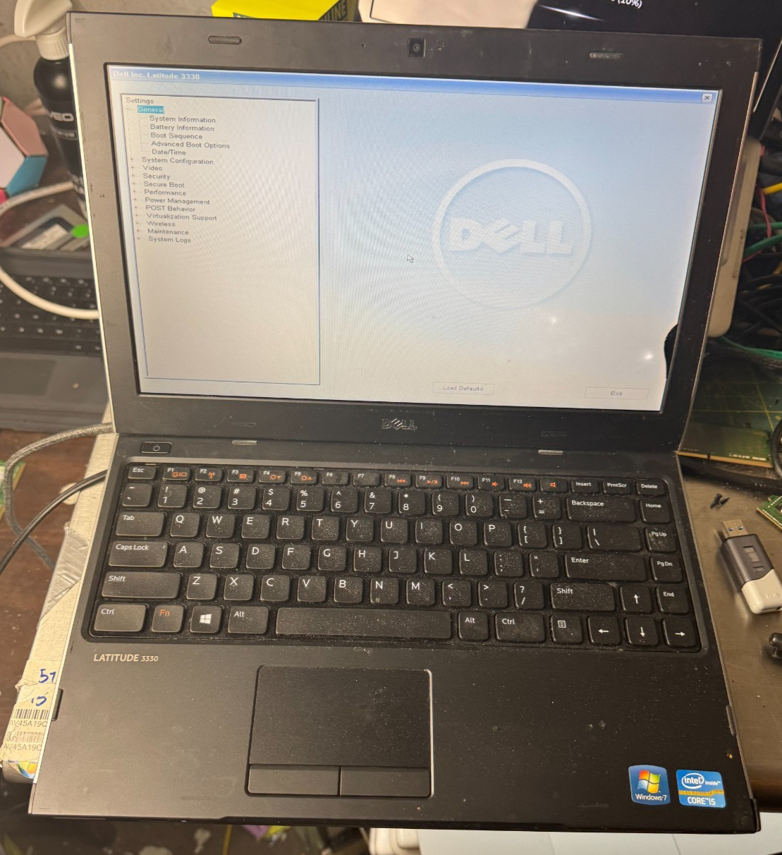 Dell Latitude 3330 Core i5-3337U, 8GB RAM, 64GB HDD Laptop for Repair #5042