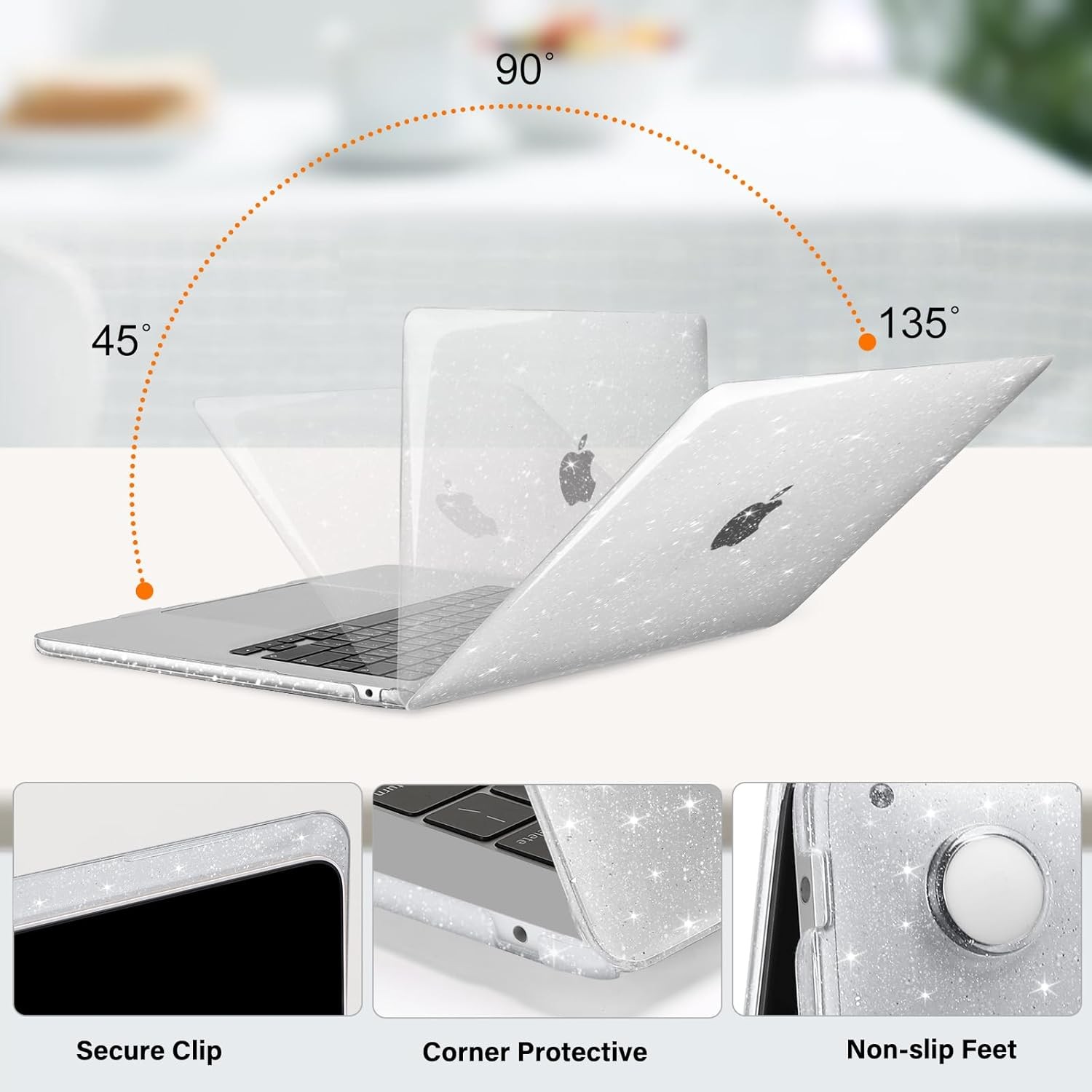 MacBook Air 15 inch Case M5 2026 M4 2025 M3 2024 M2 2023 A3448 A3241 A3114 A2941