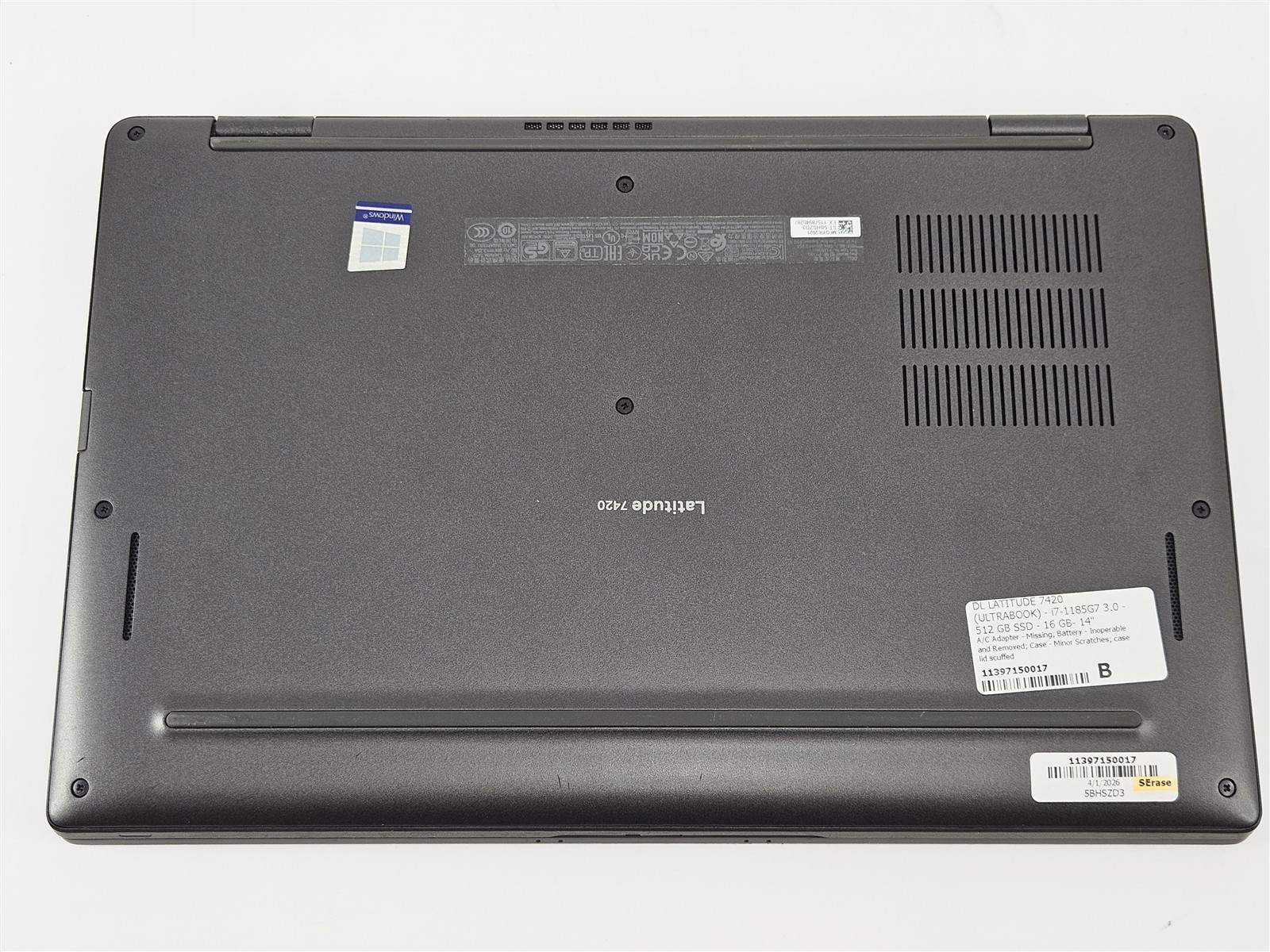 Dell Latitude 7420 i7-1185G7 16GB 512GB SSD 14 Screen