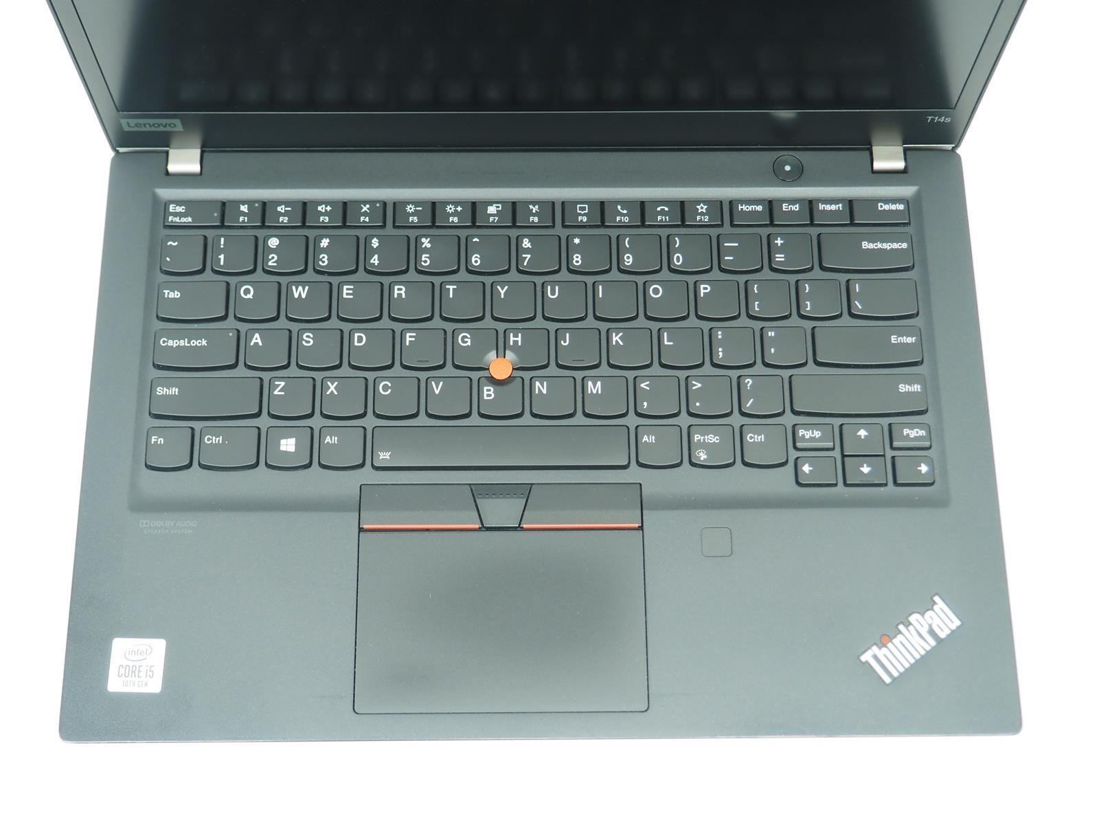 LENOVO THINKPAD T14S GEN 1 Intel Core i5-10210U 1.60GHz 8GB RAM 256GB Grade B