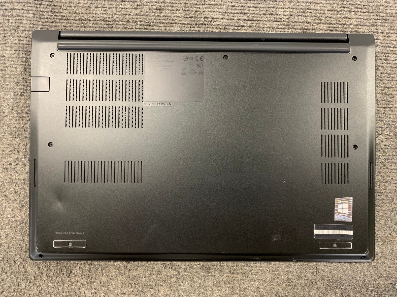 Lenovo ThinkPad E14 Gen 2 14″ Laptop i5-1135G7 16GB RAM 512GB NVMe, As Is