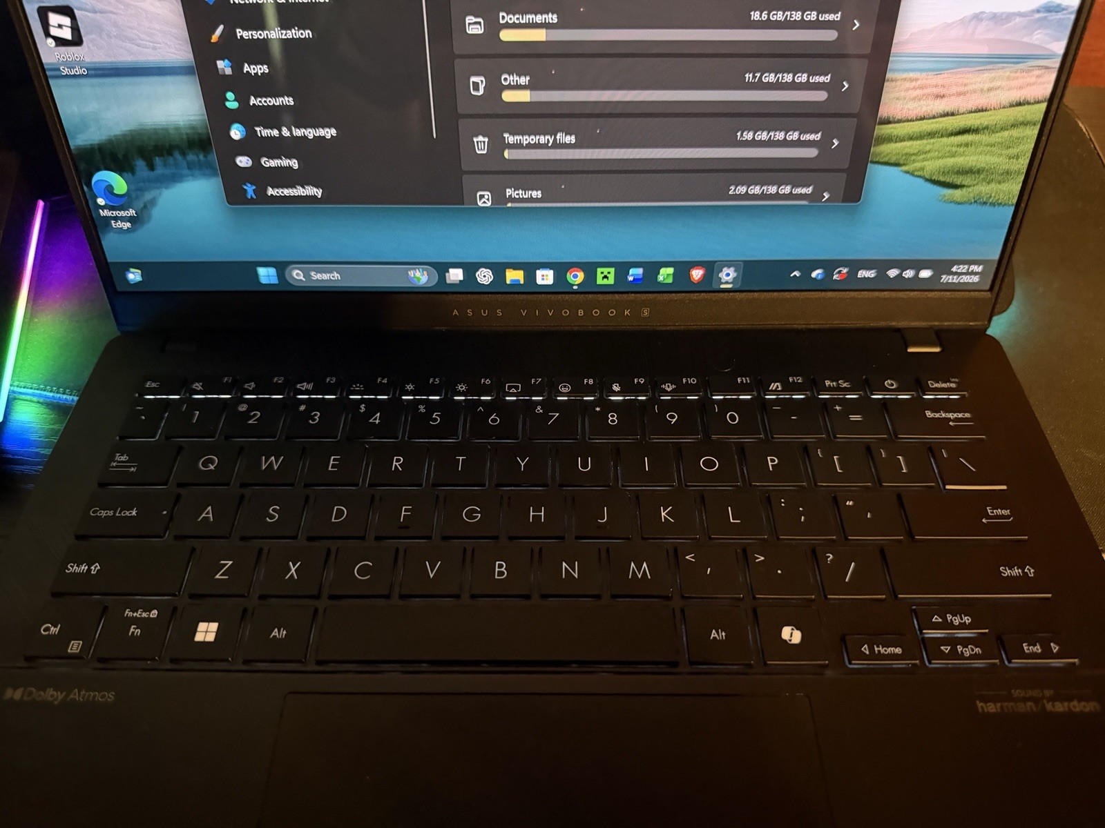 Asus Vivobook S 14 OLED 14″ (1TB SSD, Intel Core Ultra 9 185H, 2.5 Ghz, 16GB)