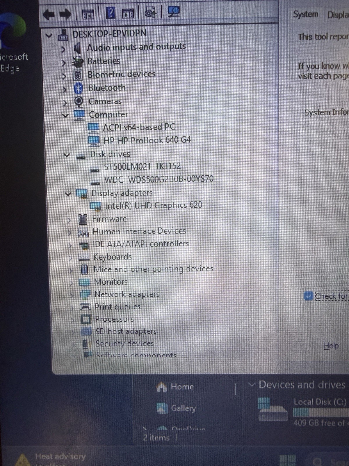 HP ProBook 640 G4 14″ | i5-8250U | 16GB RAM| 1TB Dual Storage SSD+HDD|Win 11Pro