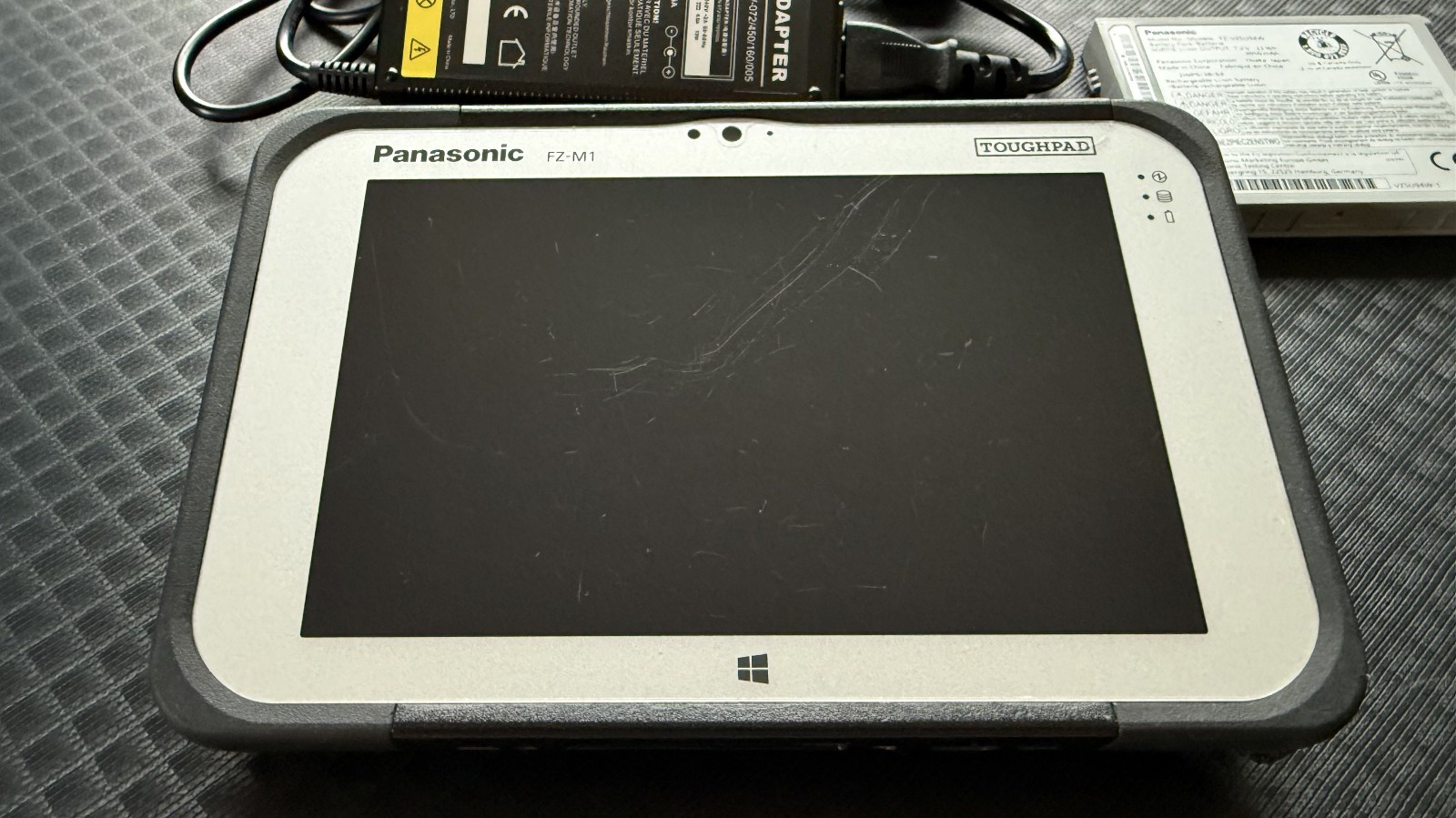 Panasonic Toughpad FZ-M1 Mk3 Core i5-7Y57, 8GB, 256GB SSD, Dedicated u-blox GPS