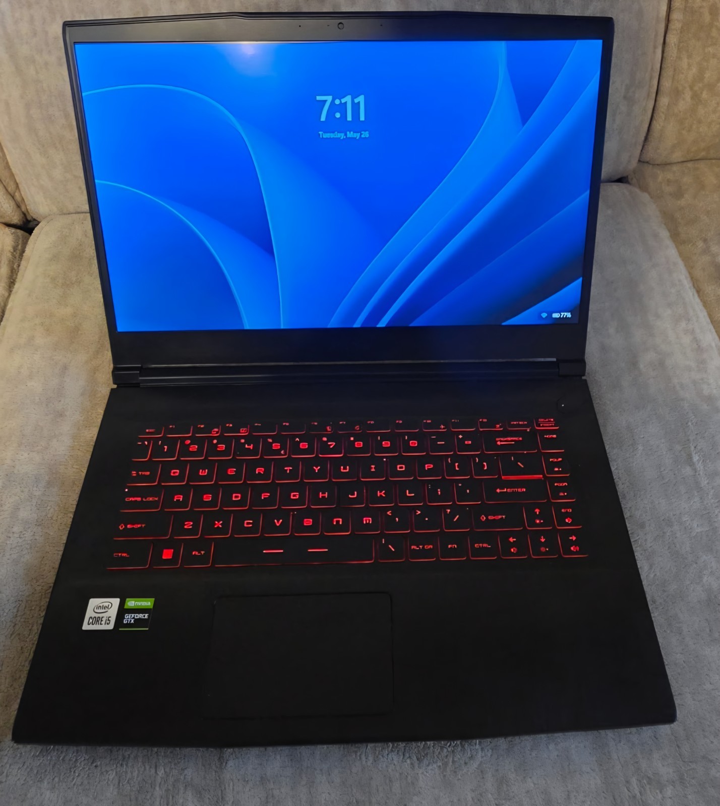 MSI GF63 Thin 10SC 15.6″ GeForce GTX Win 11