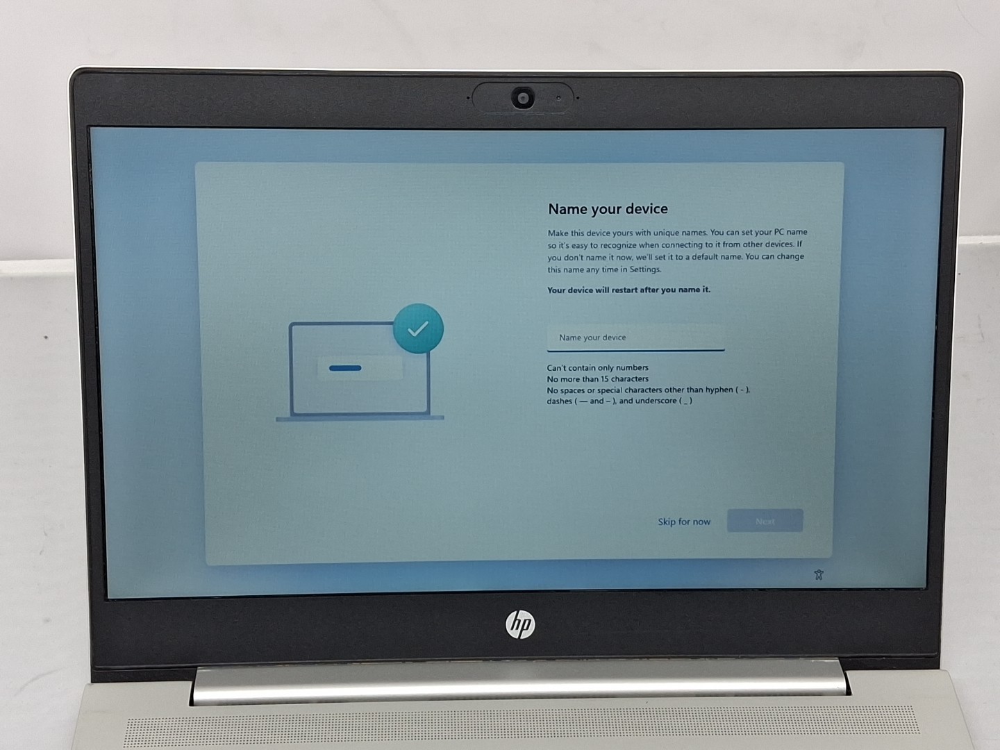 HP ProBook 440 G7 – i5-10210U – 256GB, 8GB – Windows 11, 14″ – Adapter included