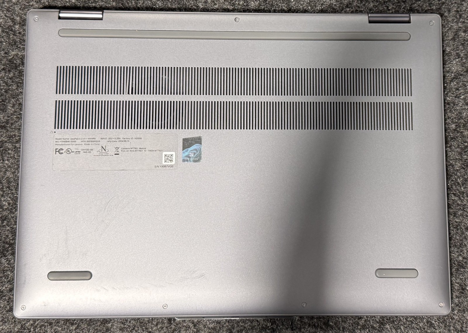 Lenovo IdeaPad 5 2-in-1 16″ WUXGA Touch Ryzen 7 8845HS 16GB 512GB SSD FPReader