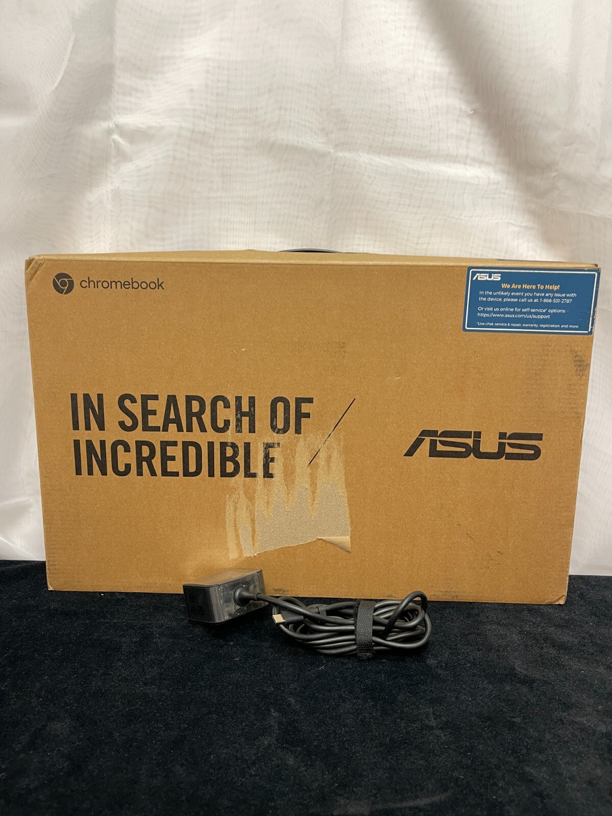 Asus Chromebook C424M Silver 128GB Storage 4GB RAM Integrated 14″ Screen Laptop
