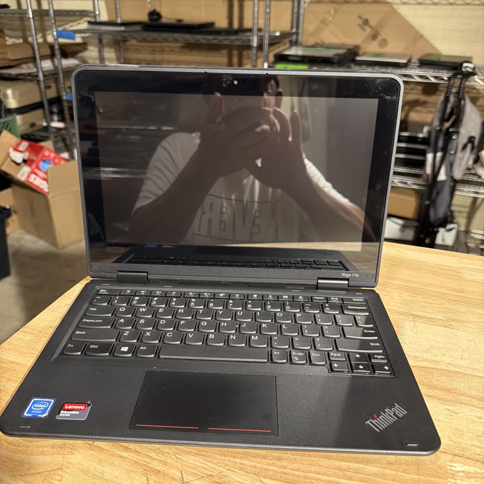 LENOVO THINKPAD YOGA 11E -BOOTS TO BIOS- INTEL CELERON N4100 – 4GB RAM -READ-