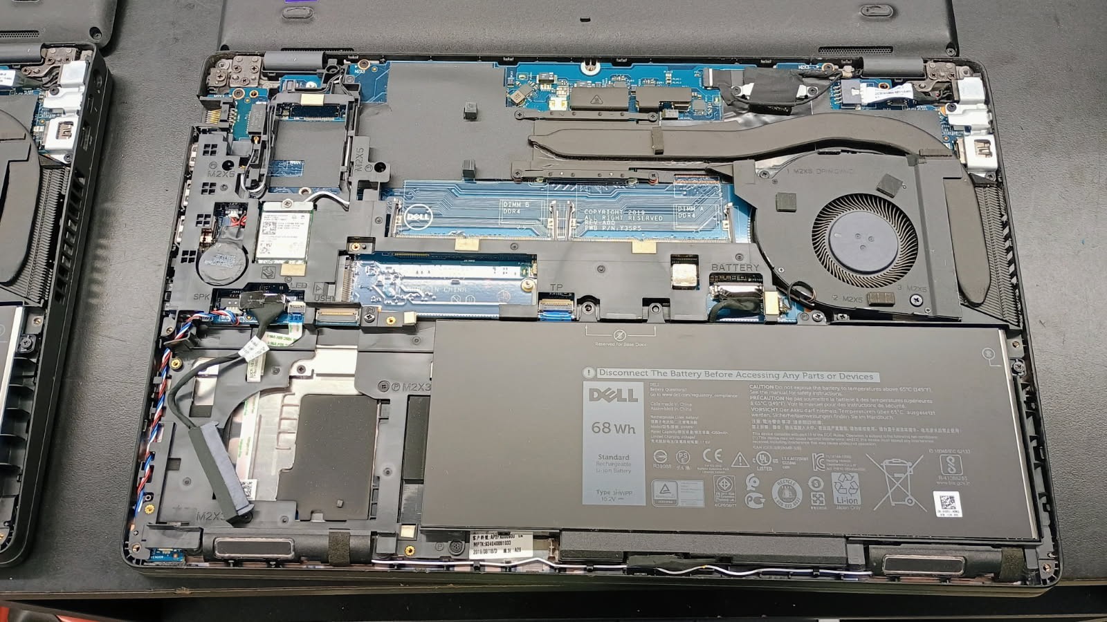 2 Dell latitude 5501 i5 9th Gen No Ram/SSD AS-IS for Parts & Non-Functional