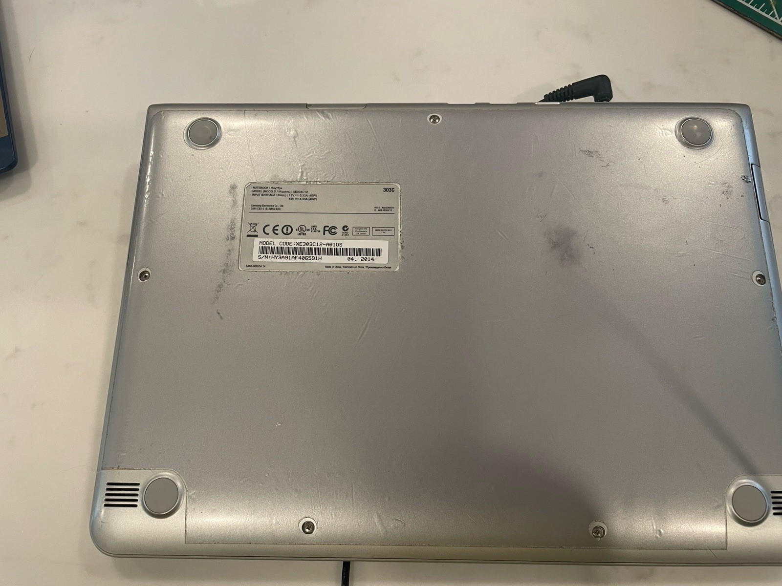 Samsung Chromebook XE303C12 11.6″ Laptop Notebook Intel 2GB Ram 16GB SSD WiFi.