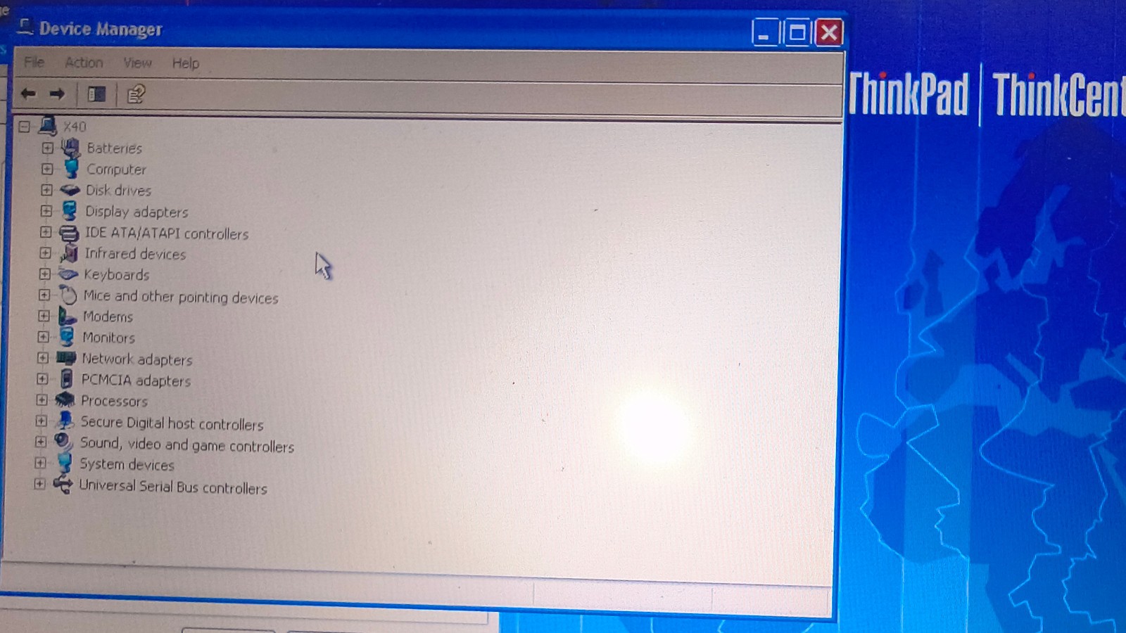 IBM ThinkPad X40 Laptop Windows XP Pro 12.1″ 1.5GHz 1GB RAM 60GB SSD