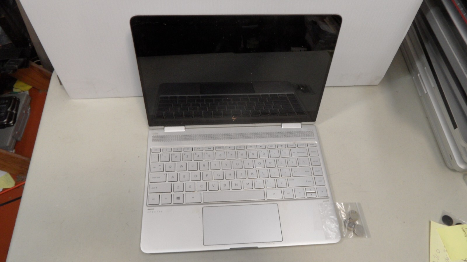 HP 13-ac013dx Laptop For Parts No Power Cracked Screen See Pictures
