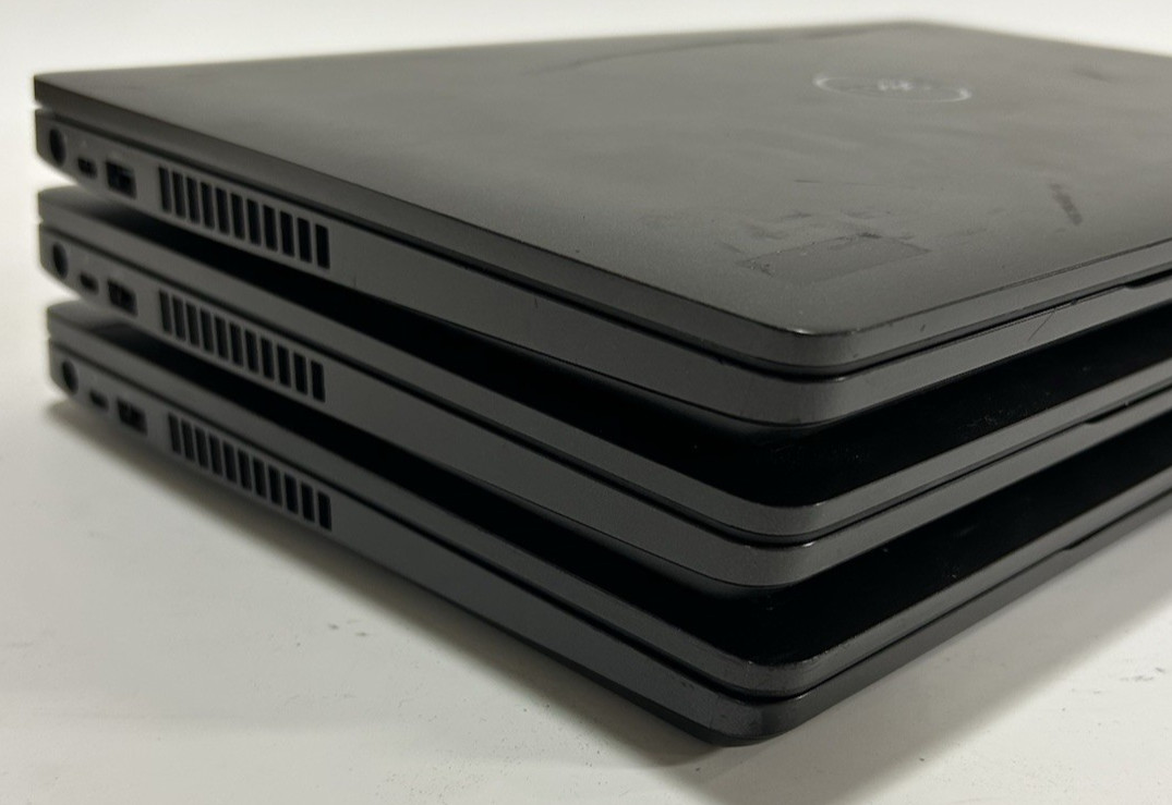LOT OF 3 Dell Latitude 5500 Intel i3-8145u @2.1GHZ – 8GB RAM – 128GB SSD – W11P