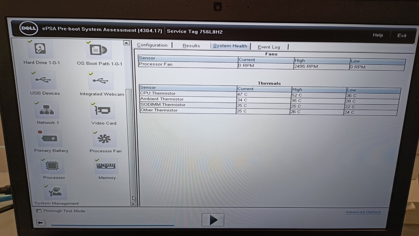 Dell Latitude 5580 i5-7300U 8GB RAM WIN 11 PRO NO HDD NO AC *READ* TESTED