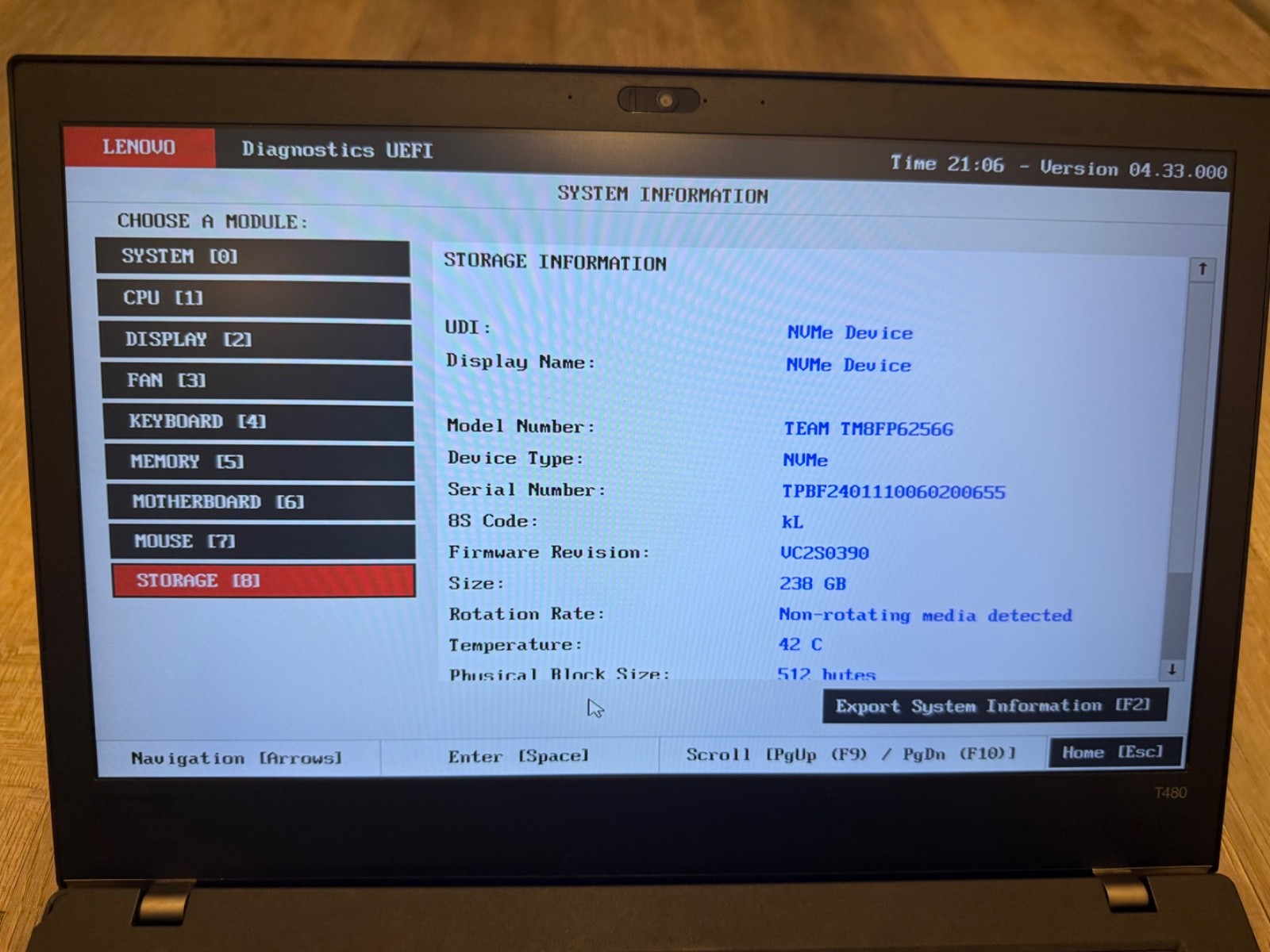 Lenovo ThinkPad T480 14″ (256GB, Intel Core i5 8th Gen., 8GB) Laptop