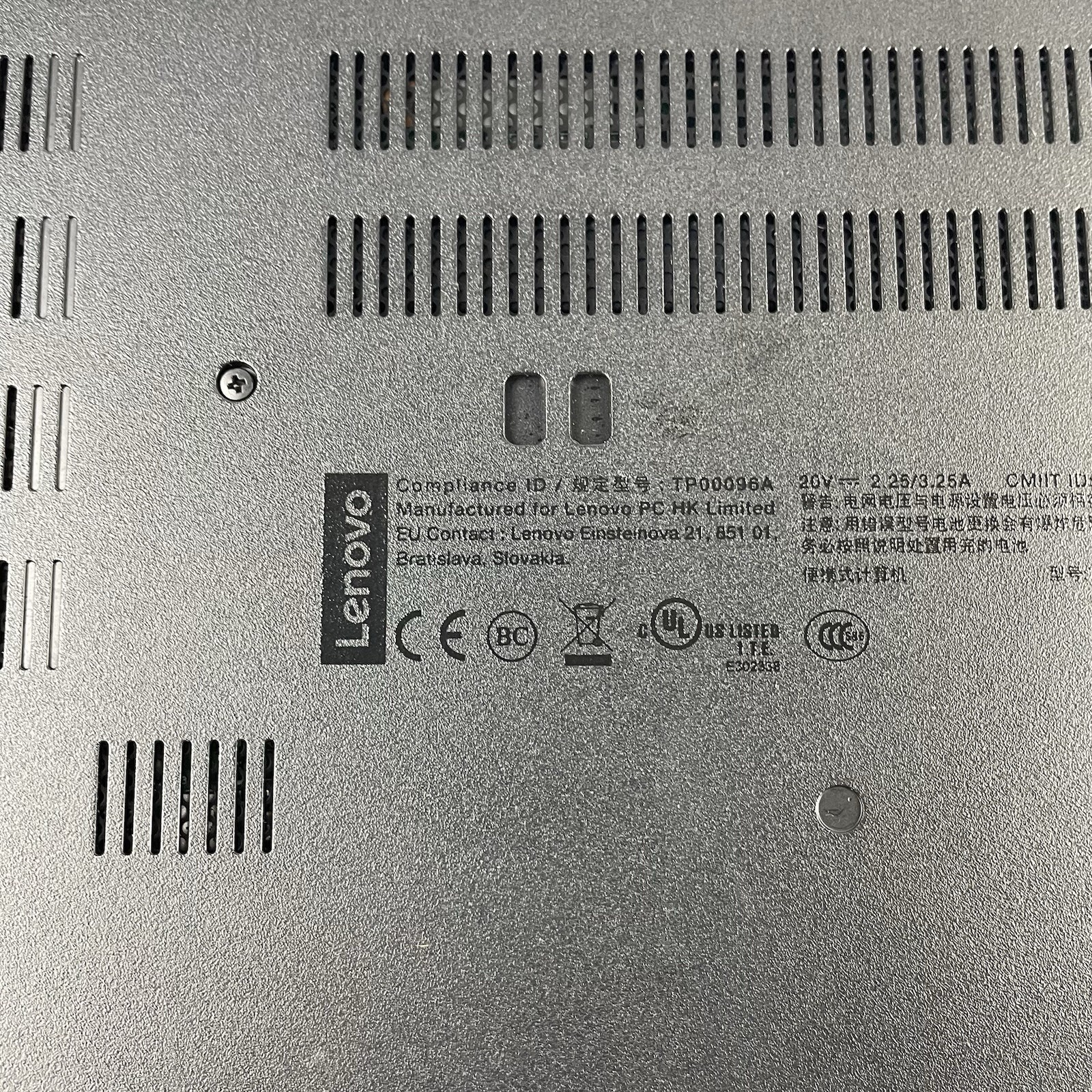 Lenovo ThinkPad L480 14″ i5-8250U 1.60 GHz 8 GB RAM No SSD/OS/AC