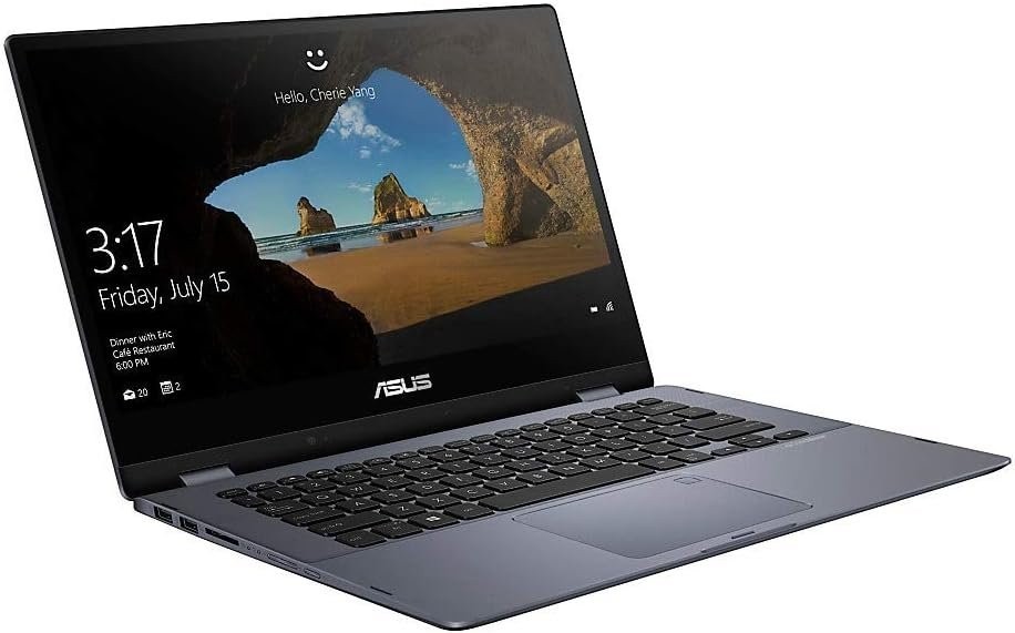 ASUS VivoBook Flip 14 Touchscreen w/Tablet Mode 12GB Ram 128SSD i3-8145U