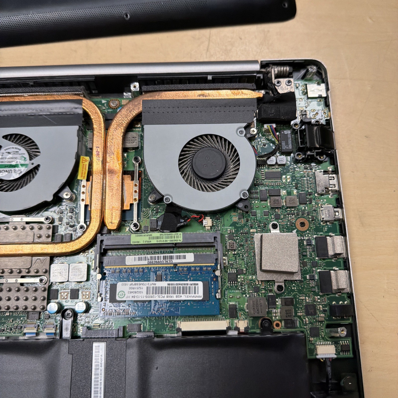 *For Parts ASUS N550J i7-4720HQ NVIDIA 950M 4GB RAM NO HD/OS