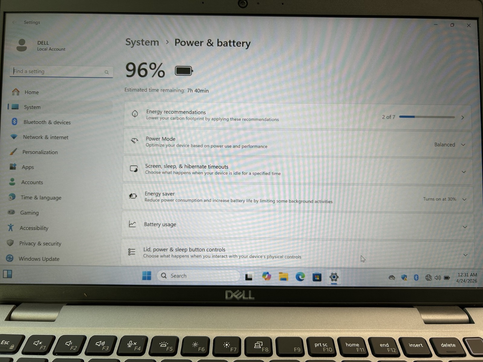 Laptop Dell Latitude 5450 14″ Ultra 5-135U 512GB SSD 16GB RAM Win 11 Pro